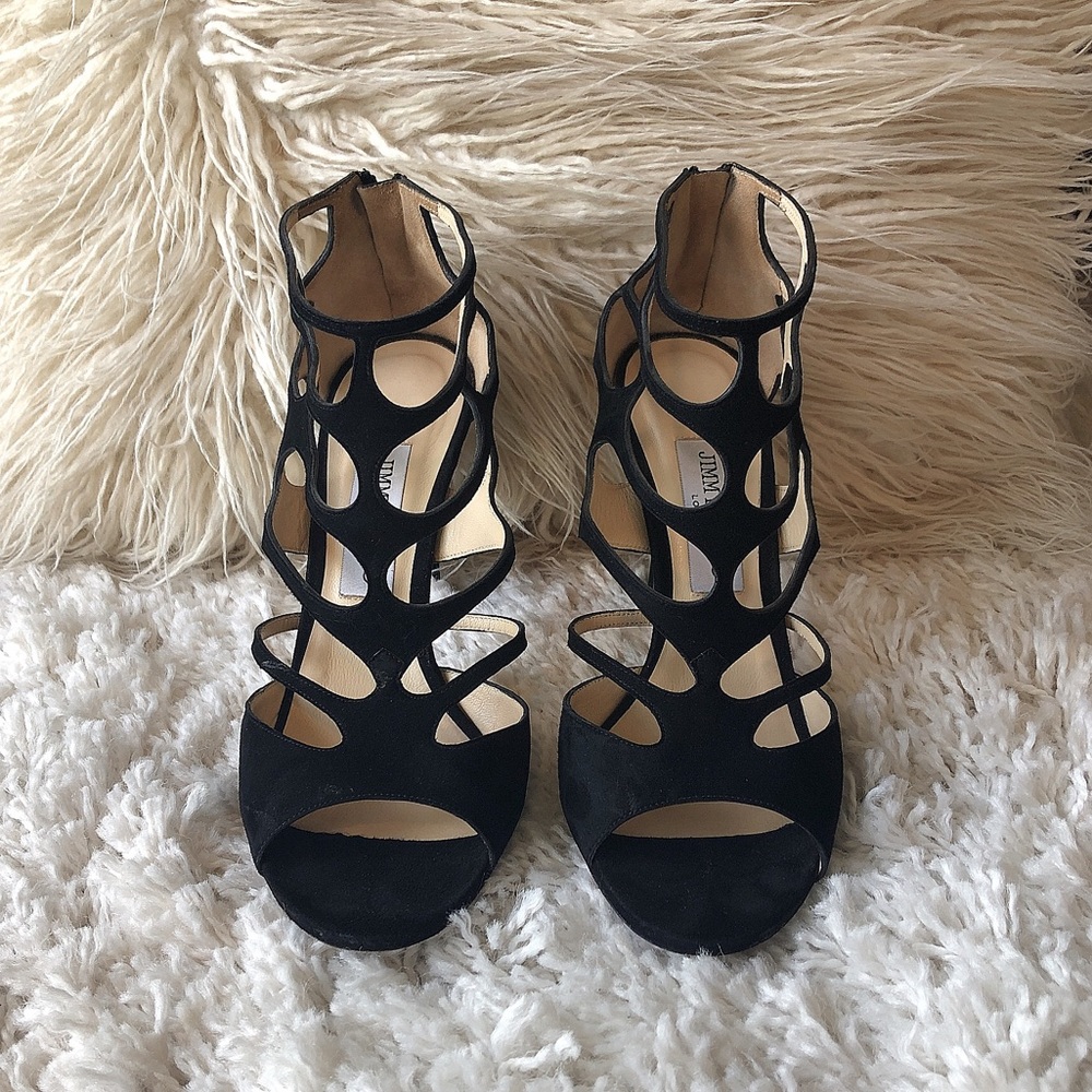 Jimmy Choo Womens open toe heeled sandals (US 9)